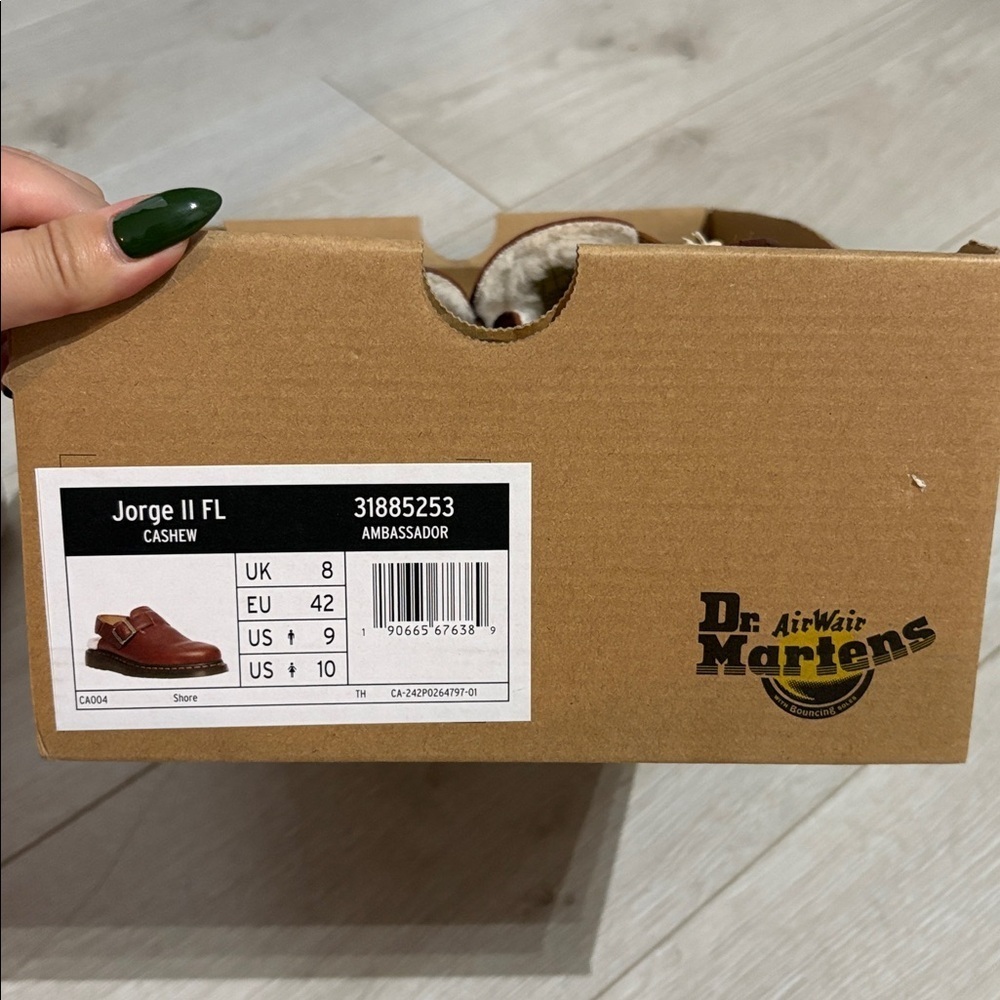 BNWT Dr. Martens Jorge II Fl Cashew Ambassador Clogs  unisex women 10 / men 9 - Picture 6 of 6